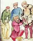 Using a catheter, Renaissance Italy