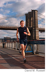 John MacMahon on one of his favorite running routes around Manhattan